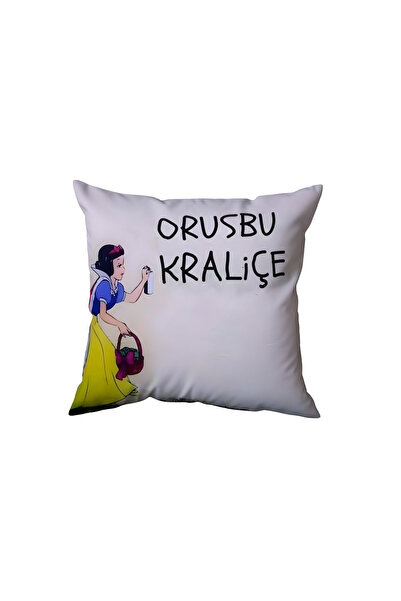 Beramussa Filthy Queen Writing Princess +18 Adult Pillow, Funny Gift