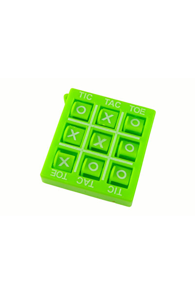 LEAN Joc de societate X și 0, 4,5 cm, verde, 16001