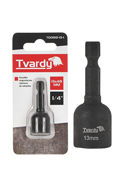 Tvardy Adaptor de impact 1/4 ", 13 mm x 48 mm, T 00192-13-1