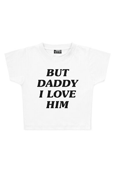 ROPE COUTURE Dar tati, îl iubesc, tricou scurt imprimat pentru bebeluși