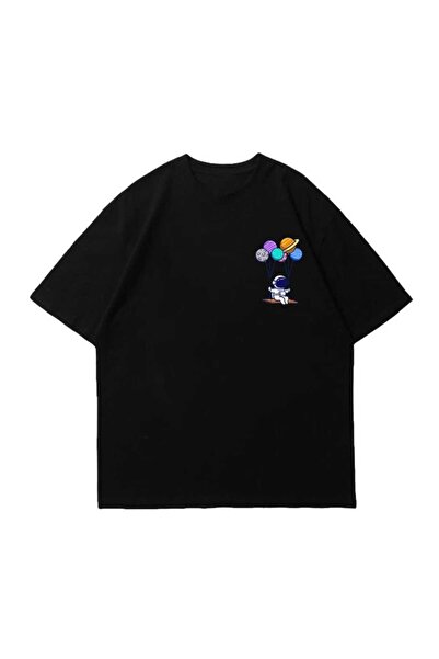 classy moda Unisex Colorful Oversize Printed T-Shirt Streetwear Comfortable F...