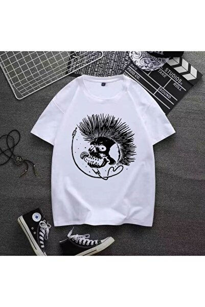 classy moda Unisex πολύχρωμο μπλουζάκι με στάμπα Oversize Streetwear Άνετη εφ...