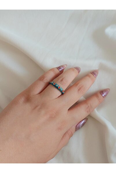 bijoux uniques Mineli Adjustable Steel Women's Ring