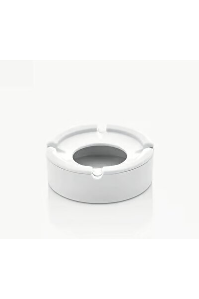 kahvehaneciler Siyah Kapaklı Yuvarlak Küllük Yanmaz 10 cm Thermoset