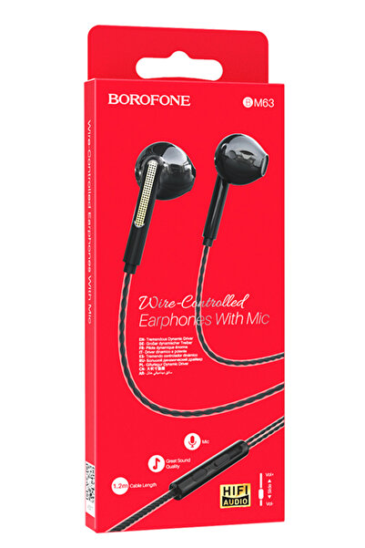 Borofone BM63 Ακουστικά Handsfree 3.5mm AUX