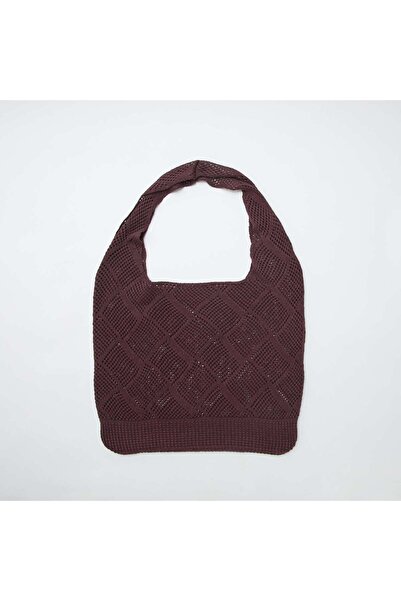 KIABI Mesh shoulder bag PURPLE