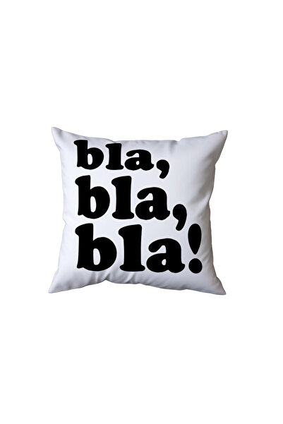 Beramussa Bla Bla Bla Written Pillow, Gift