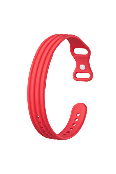 Choice7 red Google Air Active Band - Workout-Friendly Silicone Band - Only Co...