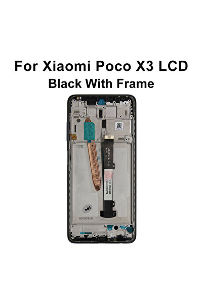 choice2 With Black Frame Super IPS For POCO X3 NFC Display MZB07Z0IN Touch Sc...