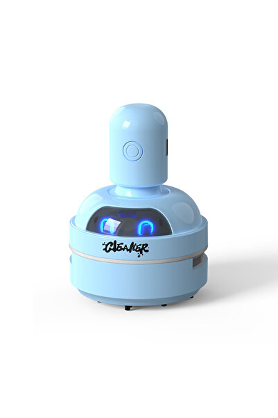 choice2 632 Blue Desktop Cleaner Vacuum Cleaner Cartoon Mini Portable For Era...