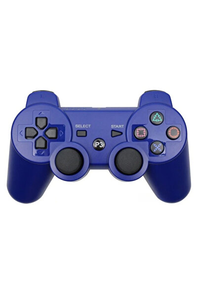 Choice1 Blue Bluetooth-Compatible Wireless Controller For PS3 Joystick Gamepa...