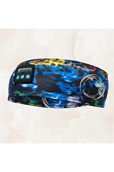 Choice5 New-watercolor HOMEFISH BT Earphones Sports Sleeping Headband Elastic...