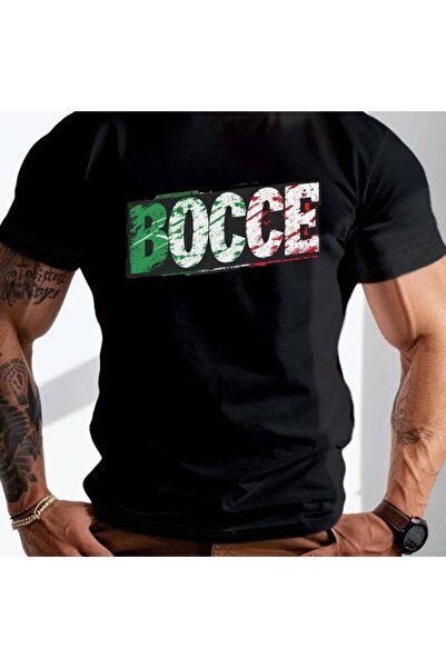 Astogria13 men's summer t-shirt, Grunge Bocce Design graphic print short slee...