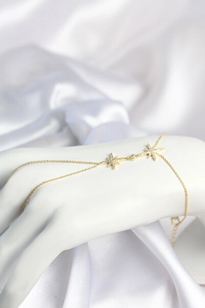 online kapsulavm avm alışveriş Brass Gold Color Pole Star Model Zircon Stone ...