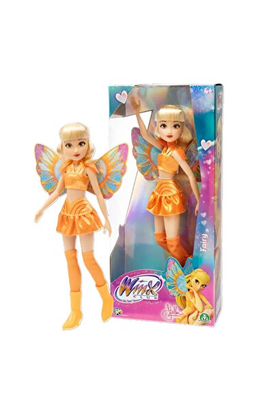 scntoys Winx Kanatlı Periler Stella Oyuncak Winx Stella Bebek Fashion Doll Ka...