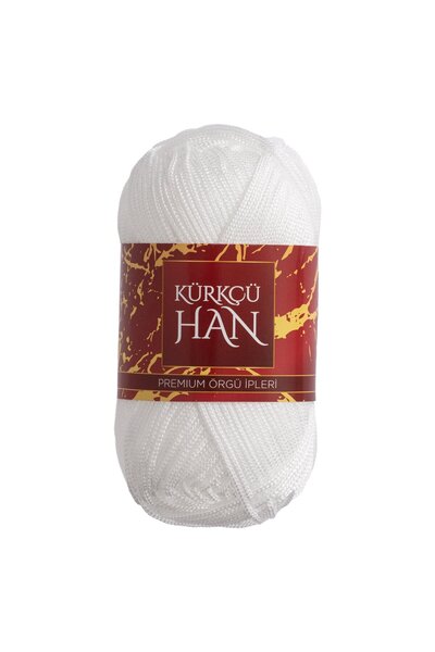 Kürkçü Han Stil Makrome 3 mm 100 gr 100 m Polyester Makrome Parlak Örgü ve Ça...