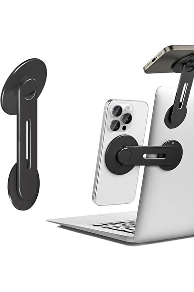 Generic حامل هاتف مغناطيسي للابتوب متوافق مع MagSafe لهواتف آيفون 16/15/14/13...