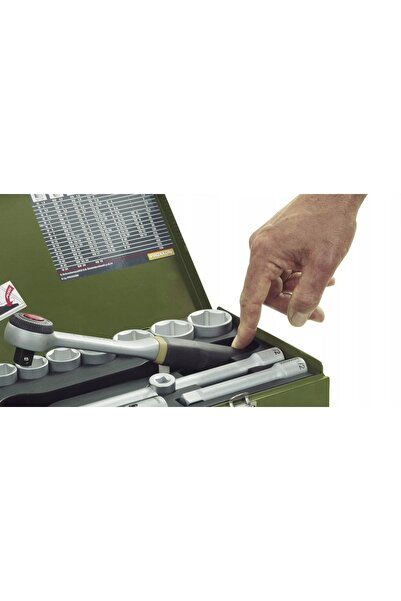 Proxxon Set de chei tubulare 1/4 1/2 27 piese PR23020