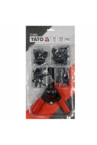 VOREL by YATO Set complet de nituitoare manuală pentru nituri din plastic, 41...