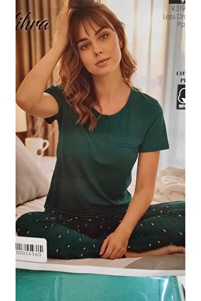 Mihra Set pijama cu mânecă scurtă