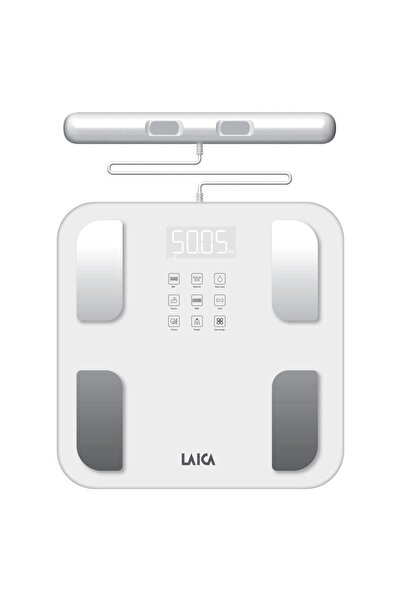 LAICA Cântar inteligent pentru analiza compoziției corporale PS7126, 180 kg, ...