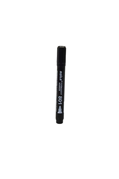LEAN Marker negru permanent, 2,5 - 4,5 mm, 21509
