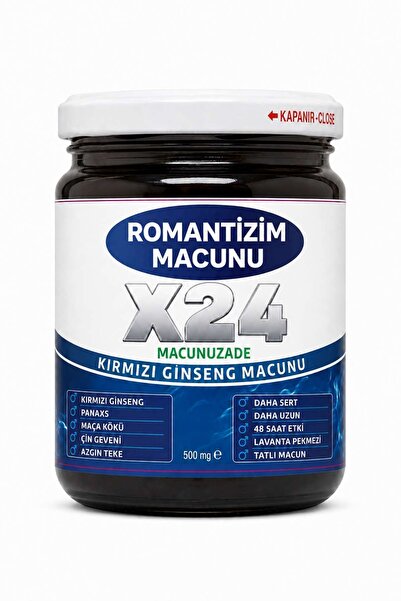 BİZİMHEKİM ŞİFA EVİ Romantizim Macunu X24 Kırmızı Ginseng Macunu – 500 g
