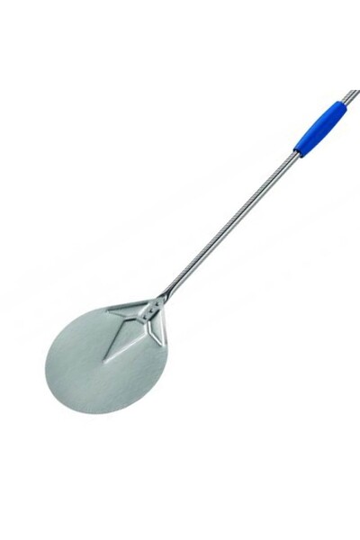 GiMetal Spatulă pentru pizza Azzura ø20cm, L75/96cm, rotundă, din oțel inoxid...