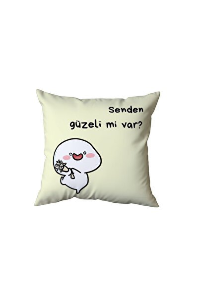 Beramussa Senden Beautiful Do You Exist Written Pillow, Gift
