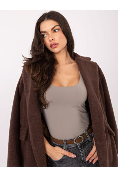 Sublevel Top Dama, Sublevel, Poliamida, Fara maneci, Bej inchis, model D12099...
