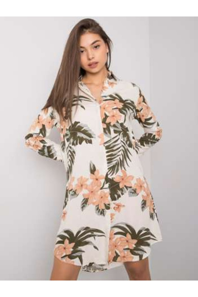 rue parıs Rochie Dama, RUE PARIS, Rochie dreapta, Bej deschis, model TO-KS-11...