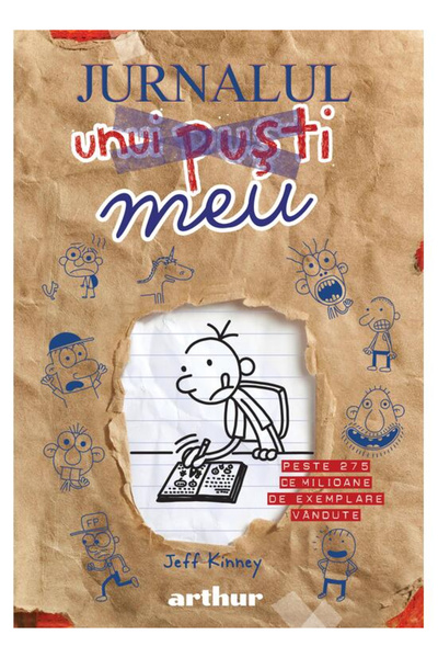 Editura Art Diary of a Wimpy Kid. My Diary, Jeff Kinney -