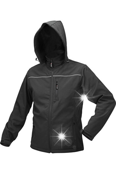yato Jachetă softshell cu glugă detașabilă roz. M