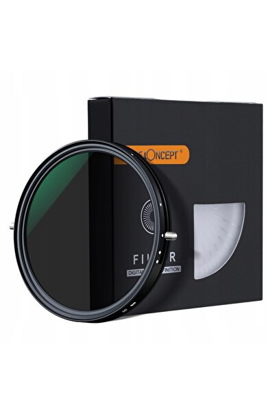 K&F CONCEPT Filtru Hibrid 2 în 1 58mm CPL Polarizator Gri ND2-ND32 Fader