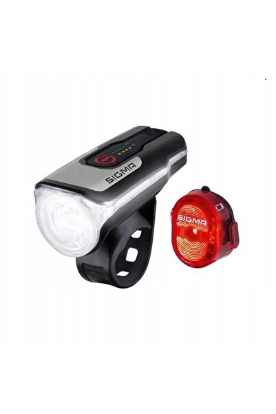 Sigma Sport SET DE LUMINĂRI BICICLETALE PUTERNE SIGMA 80LUX + LAMPĂ SPATE NUG...
