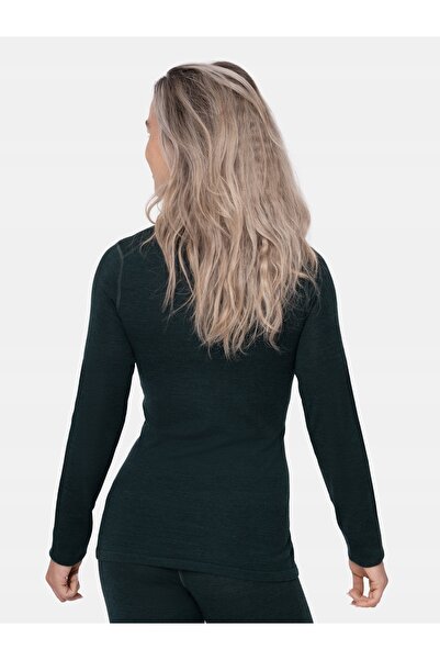 DANISH ENDURANCE Tricou termic de damă cu mânecă lungă din lână merinos XL