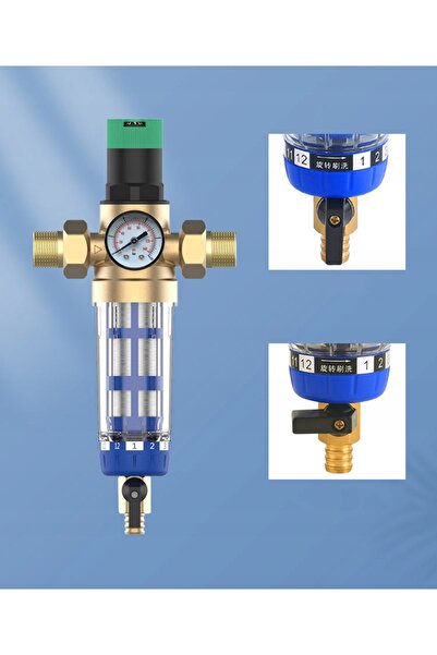 innature REDUCTOR DE PRESIUNE A APEI 1 TIRANIE 3/4 CU MANOMETRU + FILTRU LUNG...