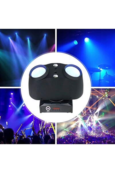 LIGHT4ME Lumină LED cu efecte multiple 4 în 1 RGBW Laser Stroboscop Iluminat ...