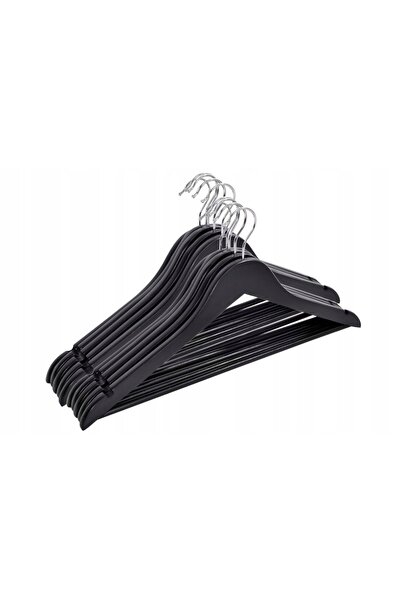 Gockowiak CUCUIER DE LEMN NEGRU PENTRU Haine CUCUIER LOFT SET 30 PIESE