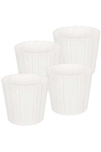 KOTARBAU Ghiveci de flori din plastic pentru flori și ierburi aromatice pe ba...
