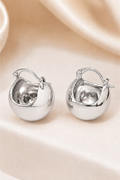 MRK Women's Ball Basket Earrings