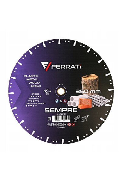 FERRATI Disc diamantat 230mm SEMPRE F20193