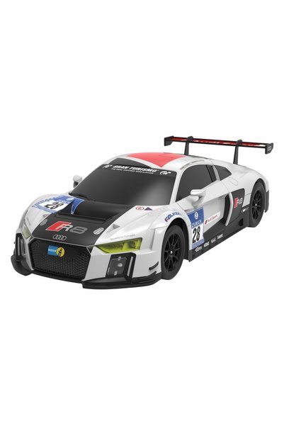 Rastar Mașină R/C 1:24 Telecomandată Sport AUDI R8 LMS Alb/Negru