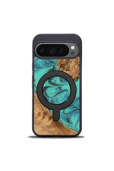 BewooDesign Husă Bewood Unique pentru Google Pixel 10 Pro XL - Turcoaz cu Mag...