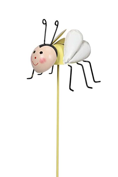 DecoDepot Bee decoration on a stick, 8x7.5x31cm