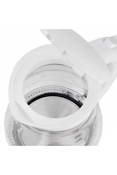 adler Fierbător electric fără fir din sticlă de 1.7L