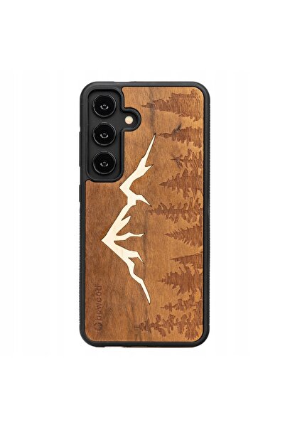 BewooDesign Husă din lemn Bewood pentru Samsung Galaxy A55 5G GÓRY IMBUIA