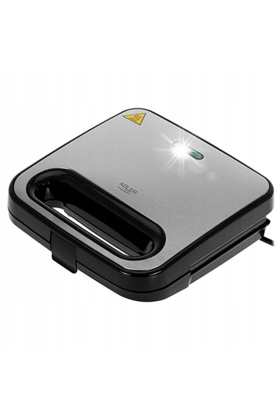 adler Aparat de făcut sandvișuri tip toaster, pentru TOSTURI CRUNCHY, triungh...