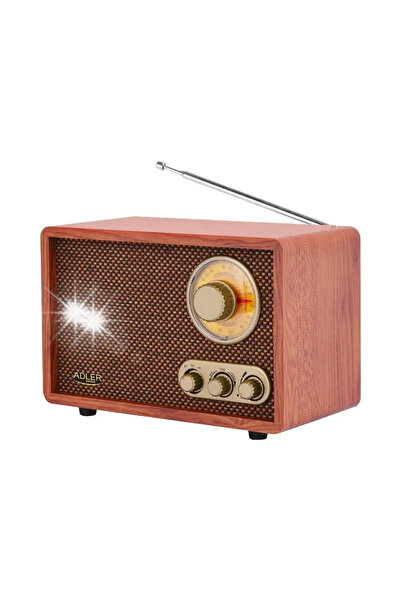 adler Radio portabil retro cu Bluetooth MP3 AM FM Antenă Vintage