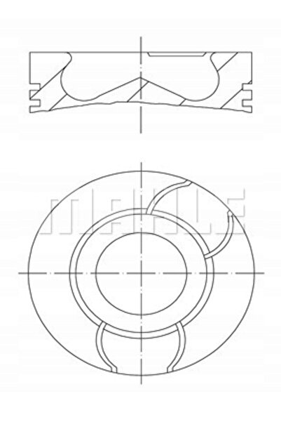 MAHLE Piston 021 PI 00124 000
